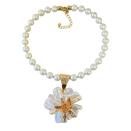 Pearl Bloom Necklace