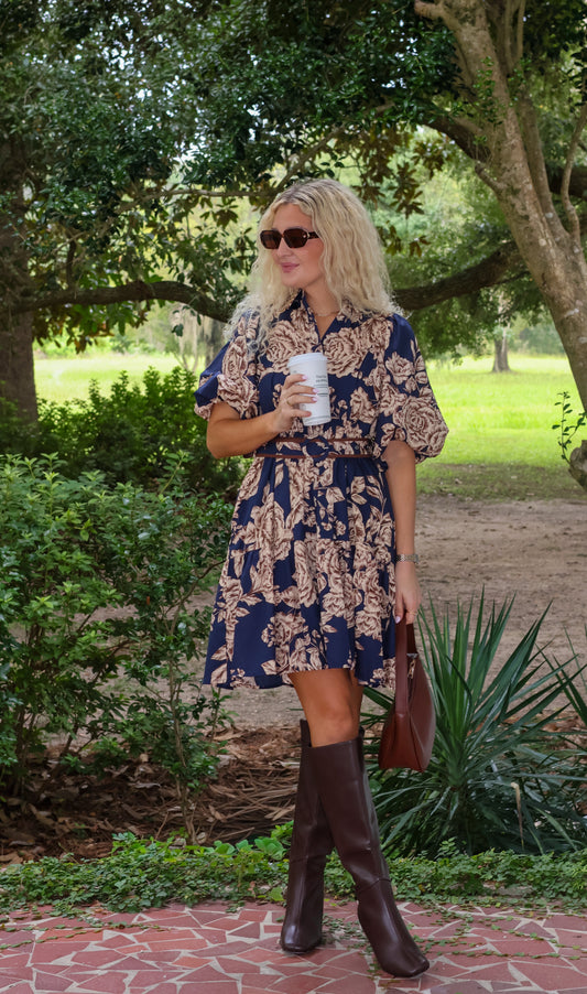 Quinn Floral Mini Dress