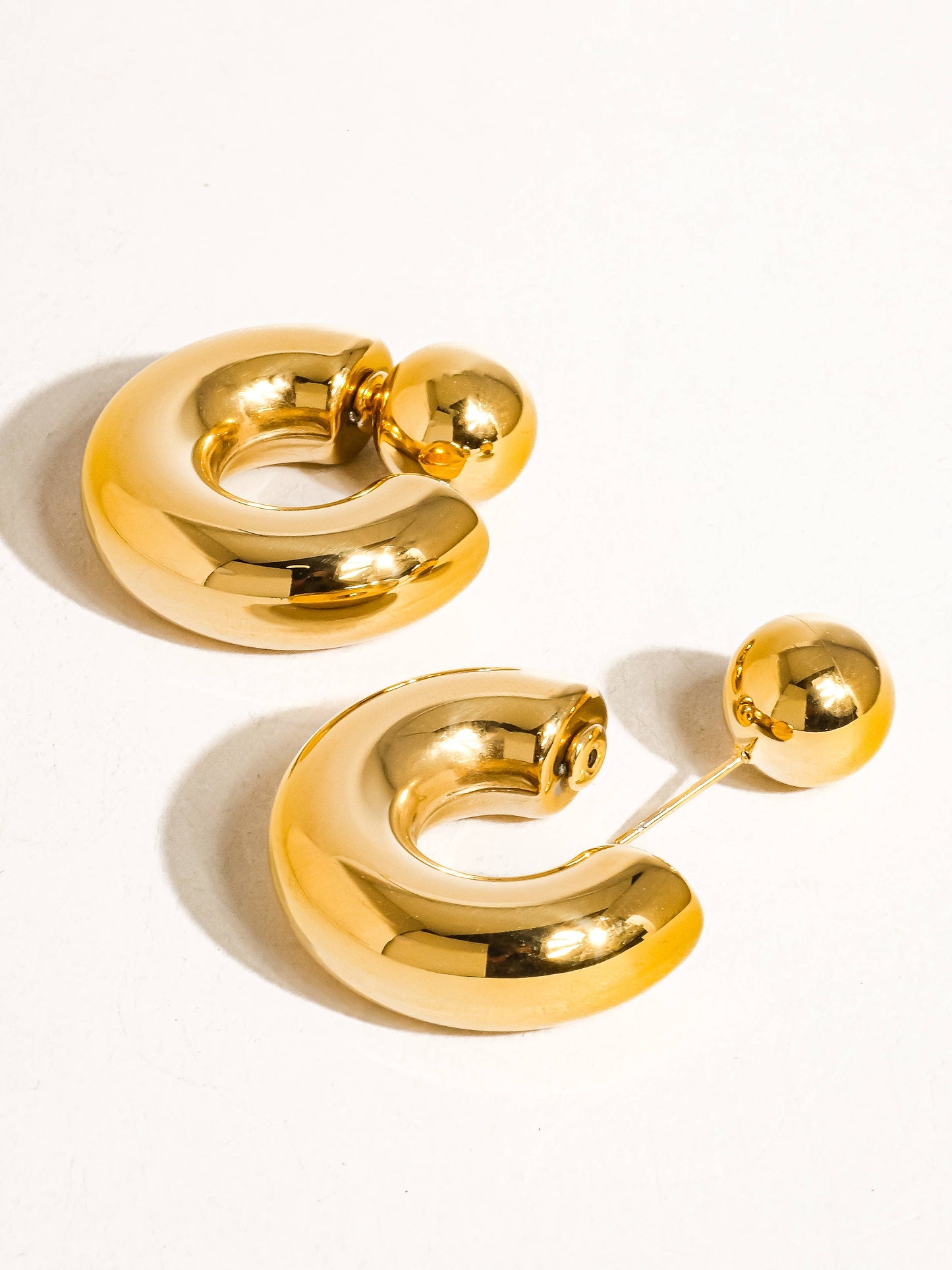 Valarie Classic Gold Hoops