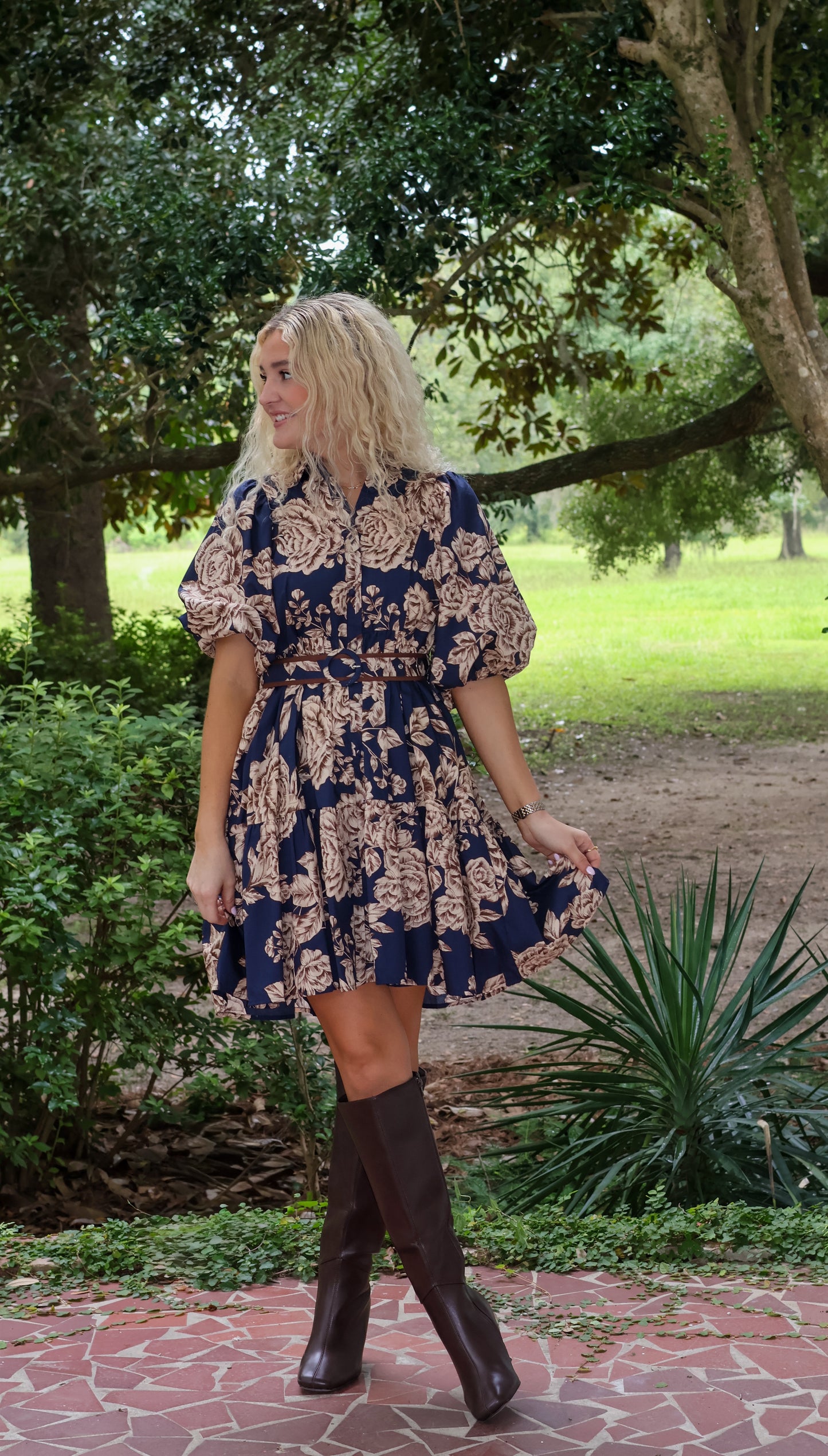 Quinn Floral Mini Dress