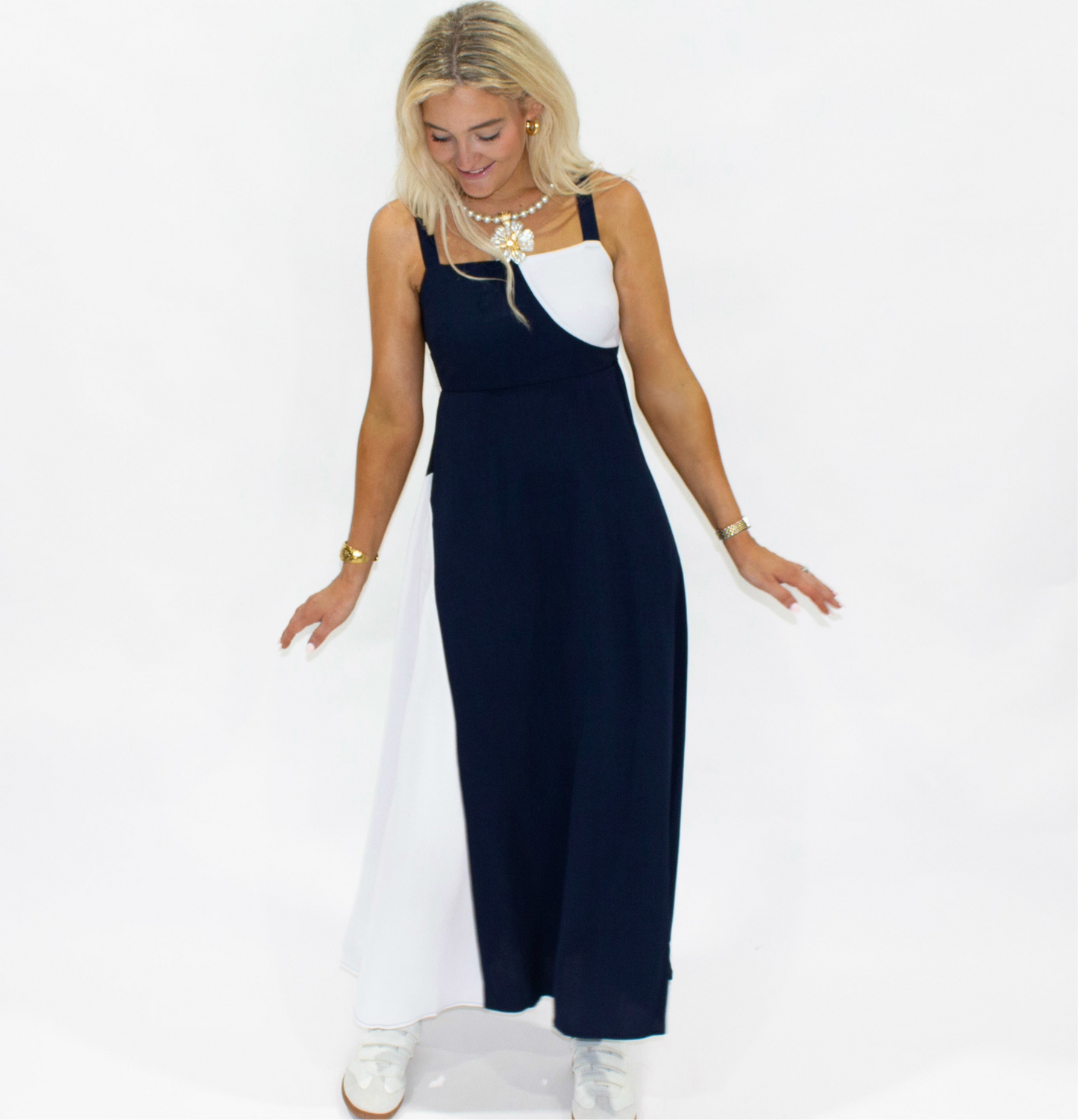 Claire Color Block Dress