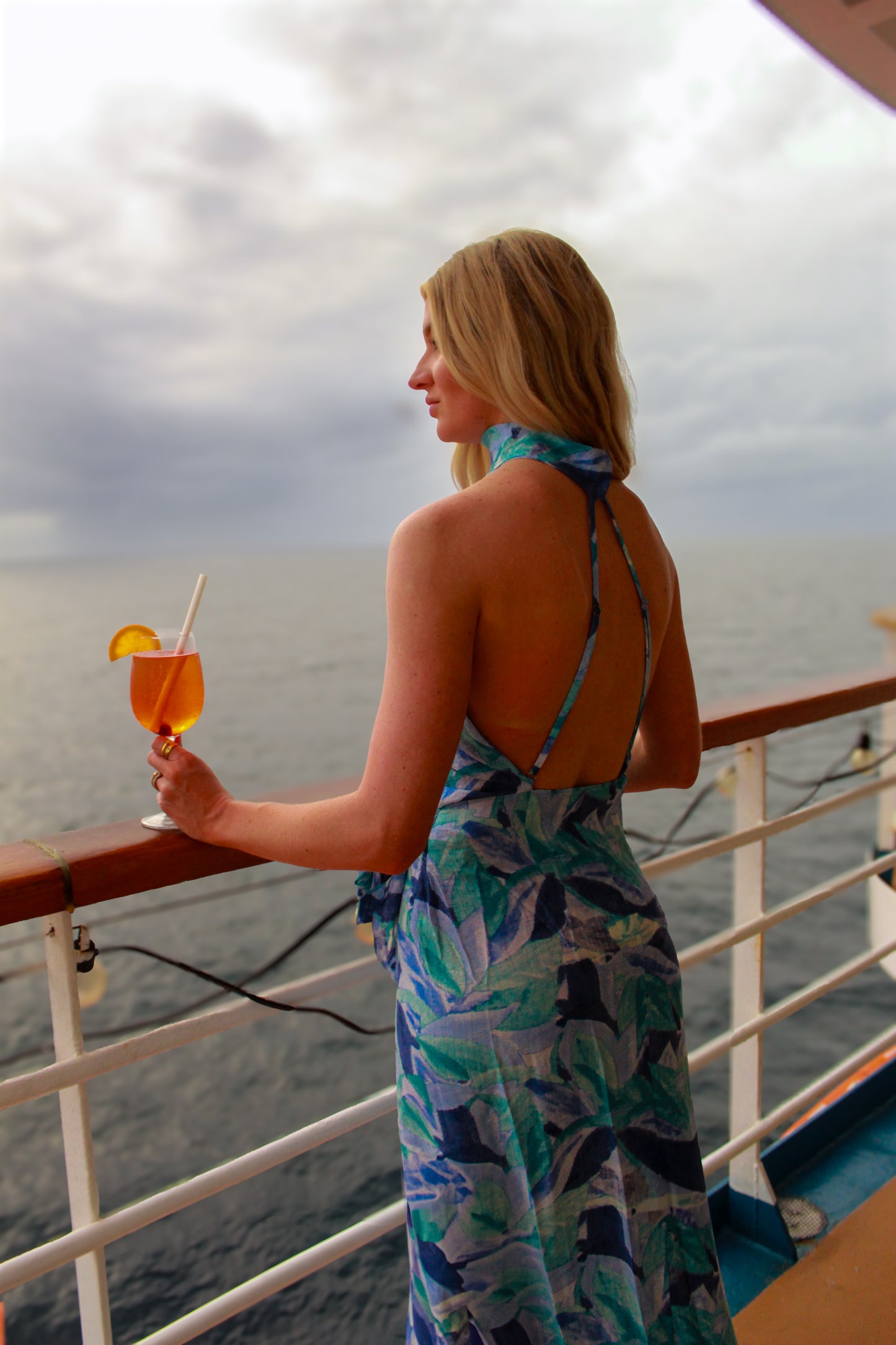 Santana Wrap Midi Dress