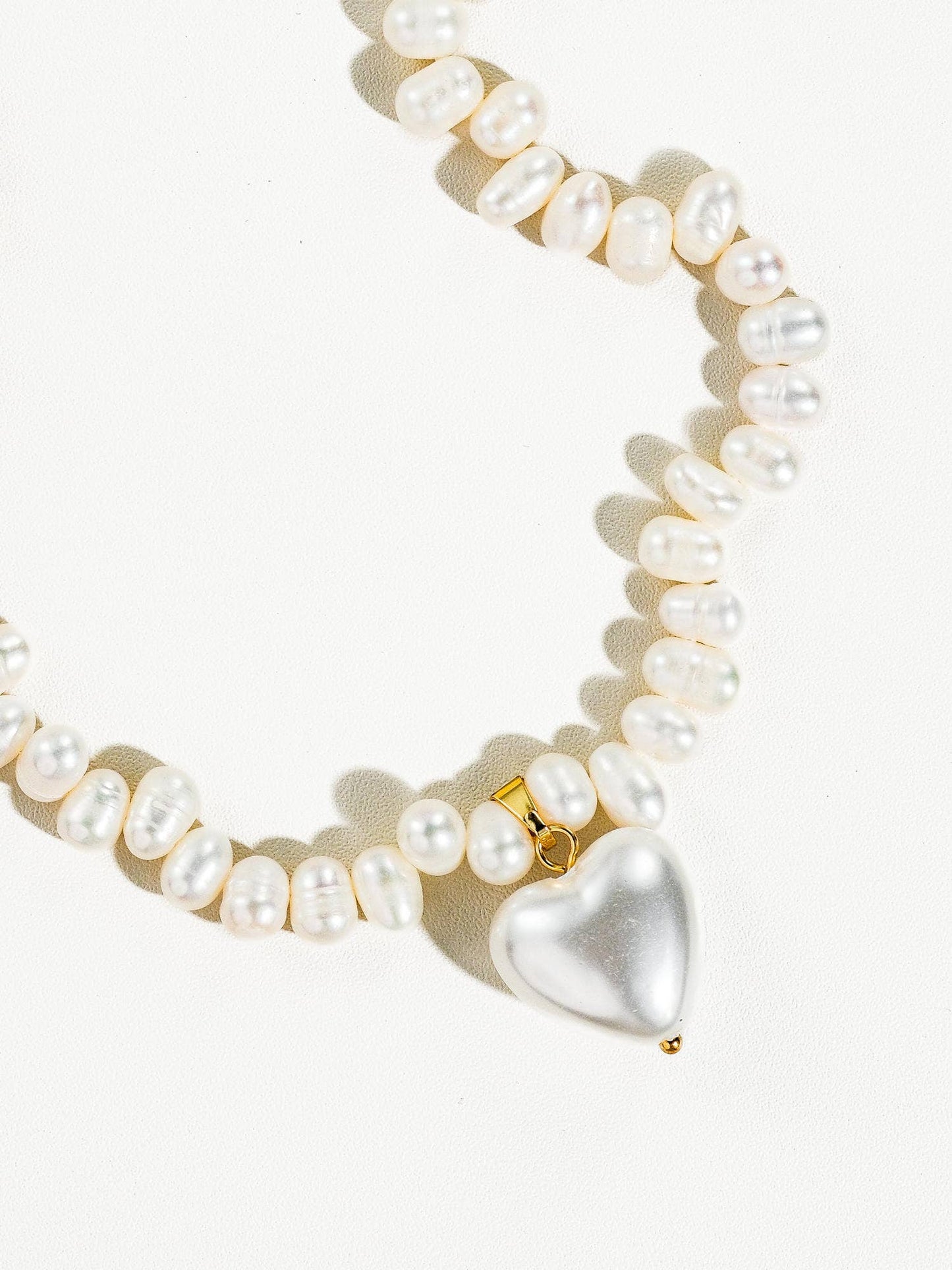 Sweetheart Pearl Necklace