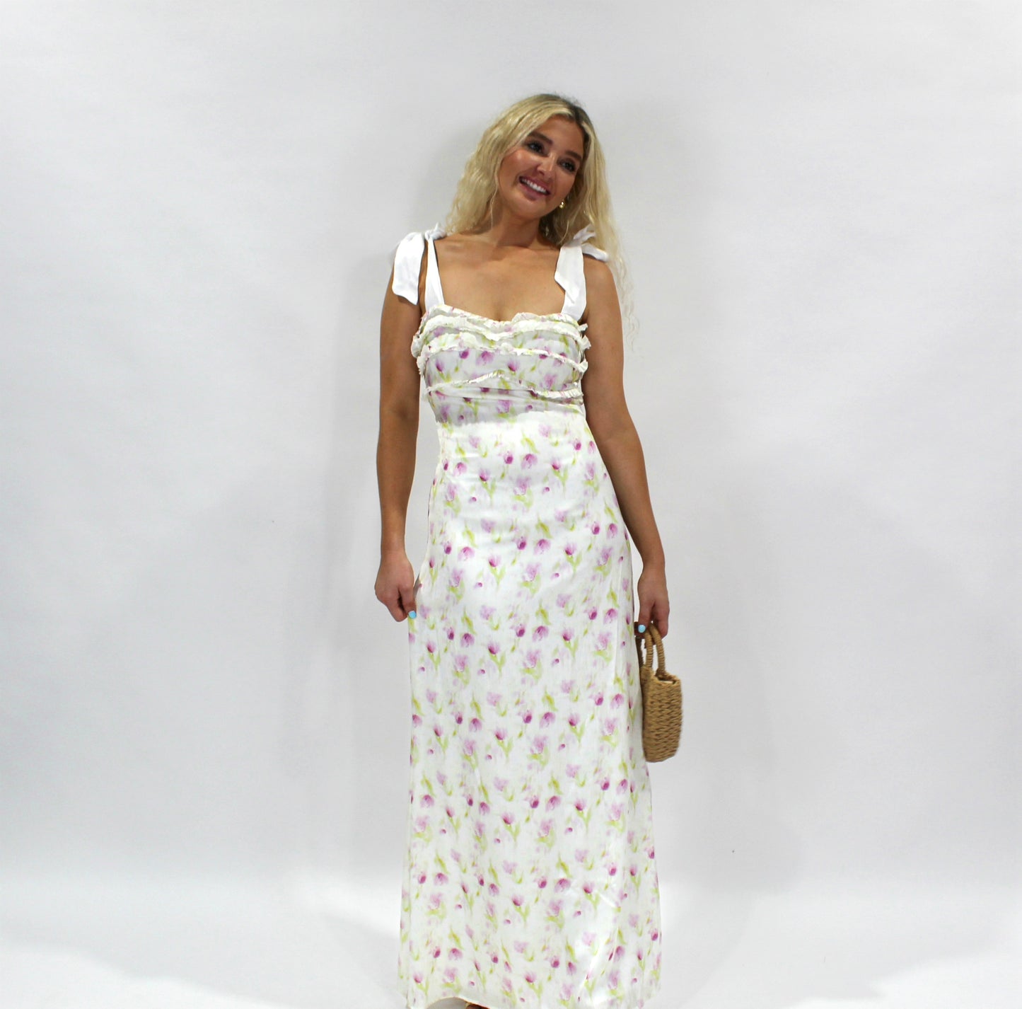 Callie Floral Midi Dress