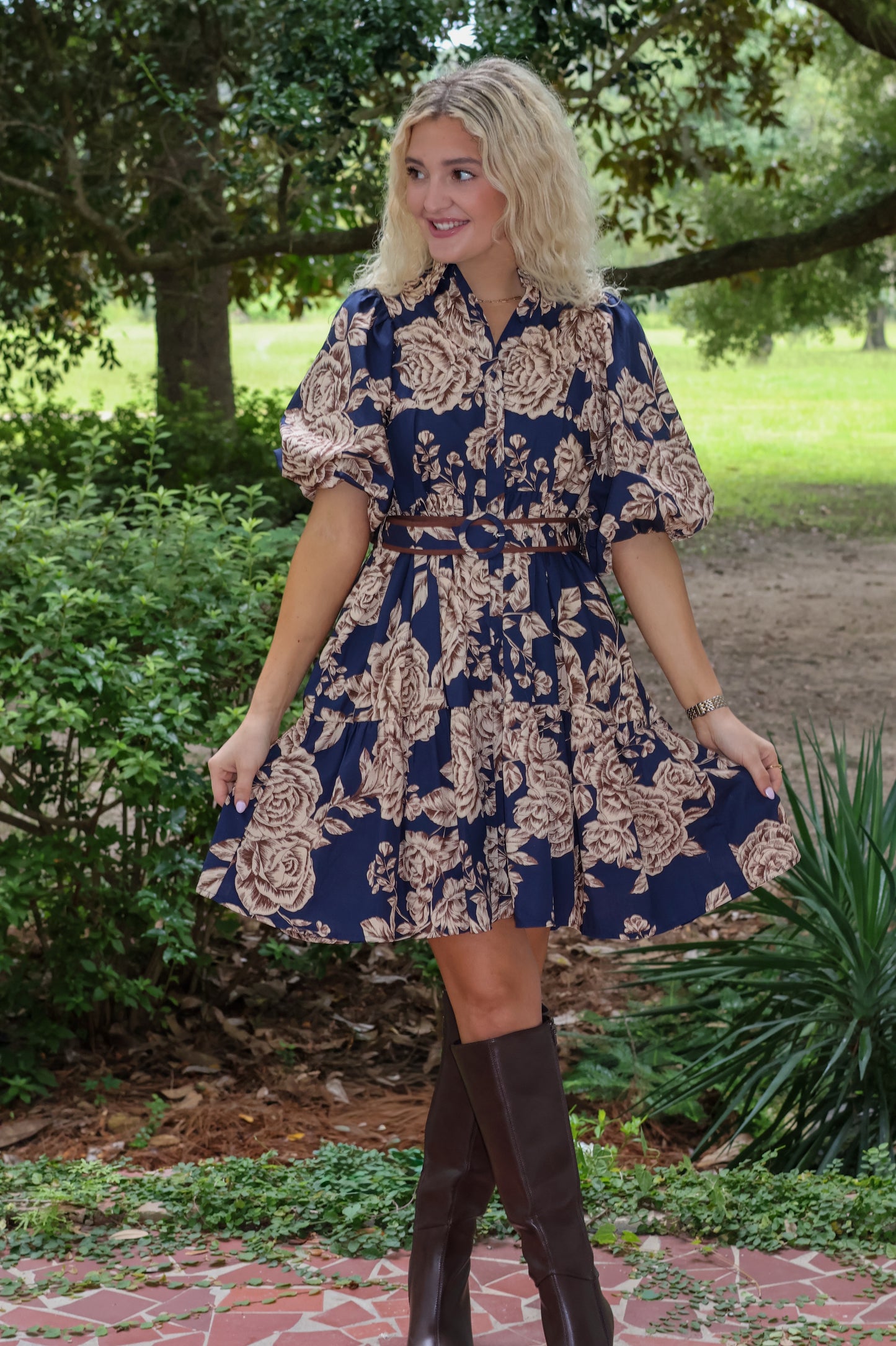 Quinn Floral Mini Dress