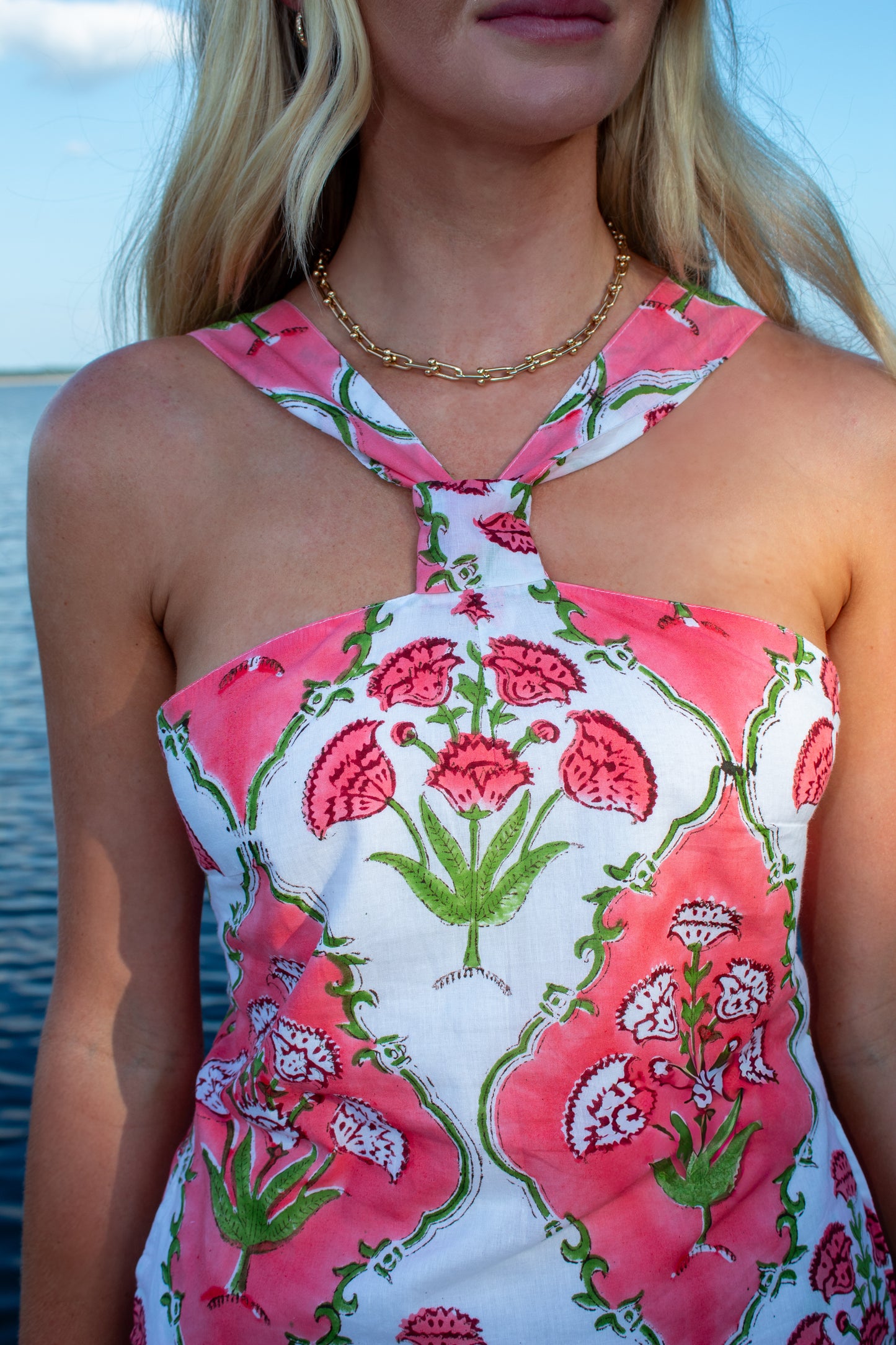 Nantucket Bloom Mini Dress