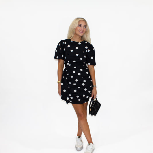 Macie Polka Dot Mini Dress
