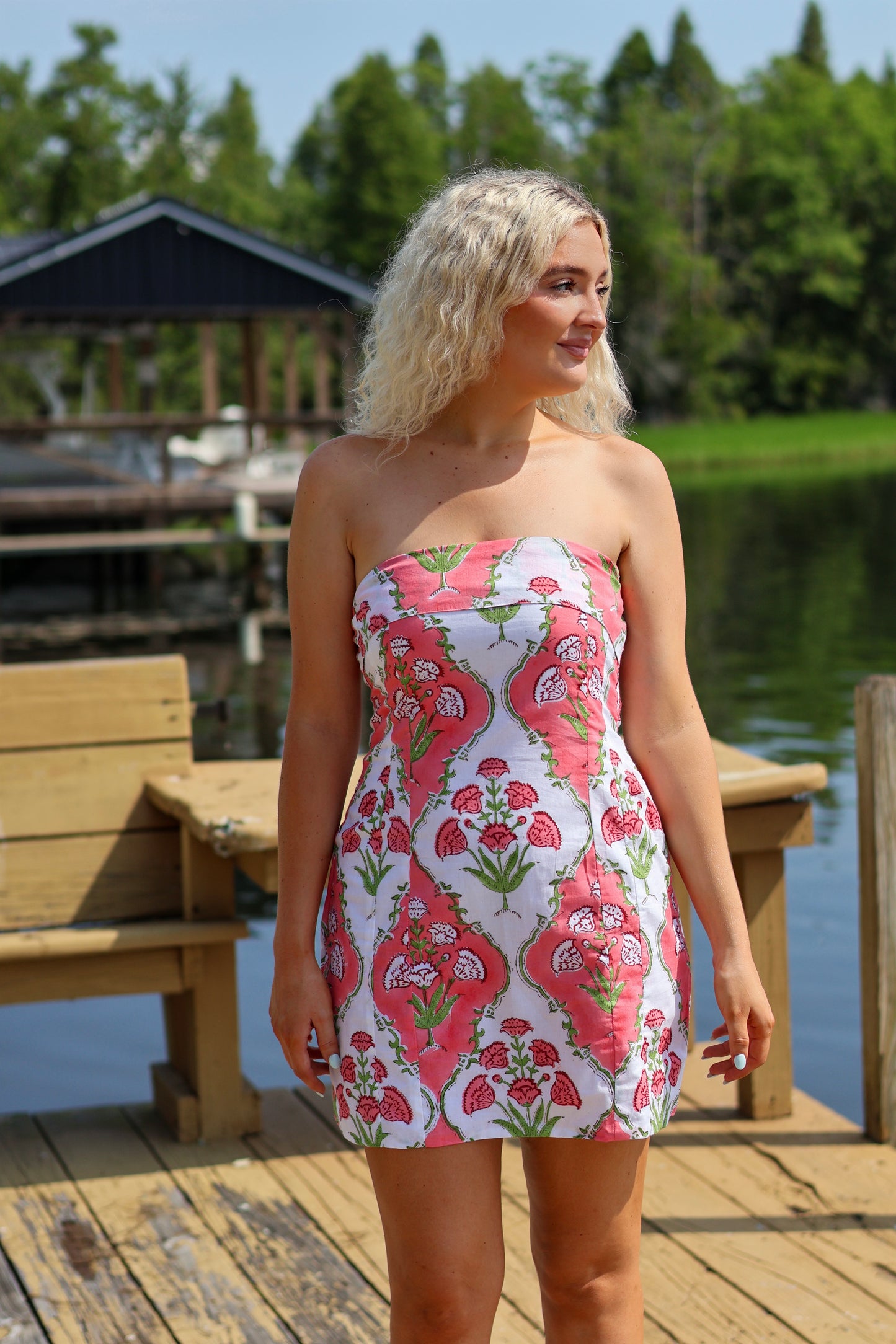 Rylie Strapless Mini Dress